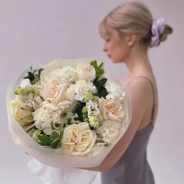 Букет "WHITE SWAN"