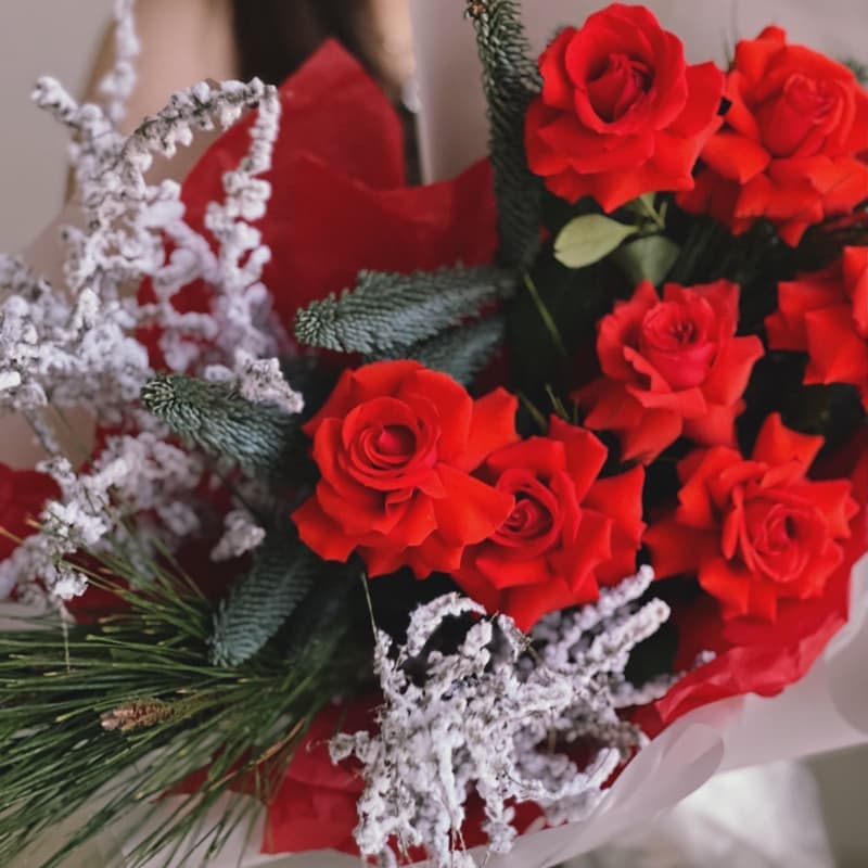 Новогодний букет "LAST CHRISTMAS" — Фото 5