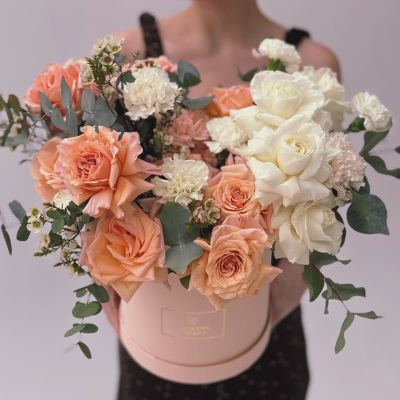 Шляпная коробка "PEACHY KISS" — Фото 2