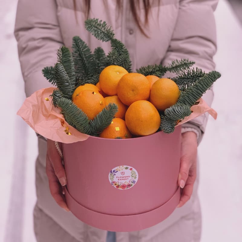 Коробочка с мандаринами "ORANGE HAPPY" — Фото 3