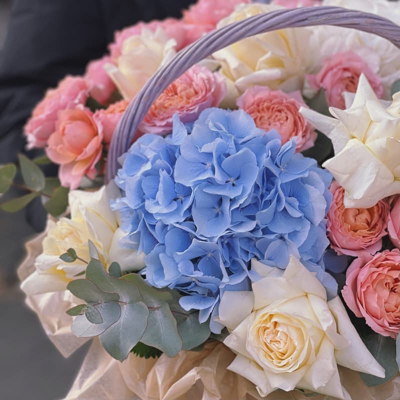 Корзина "CREAMY BLUE" — Фото 4