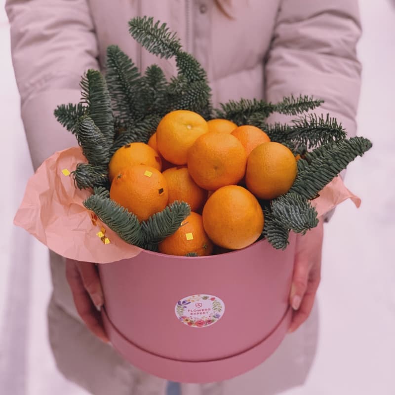 Коробочка с мандаринами "ORANGE HAPPY" — Фото 2