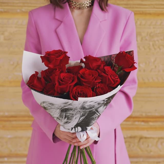 Букет из 15 роз "VOGUE"