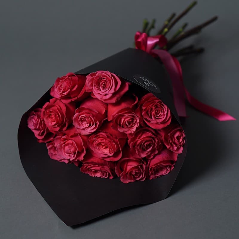 Букет из 15 роз "ROSES 15" — Фото 2