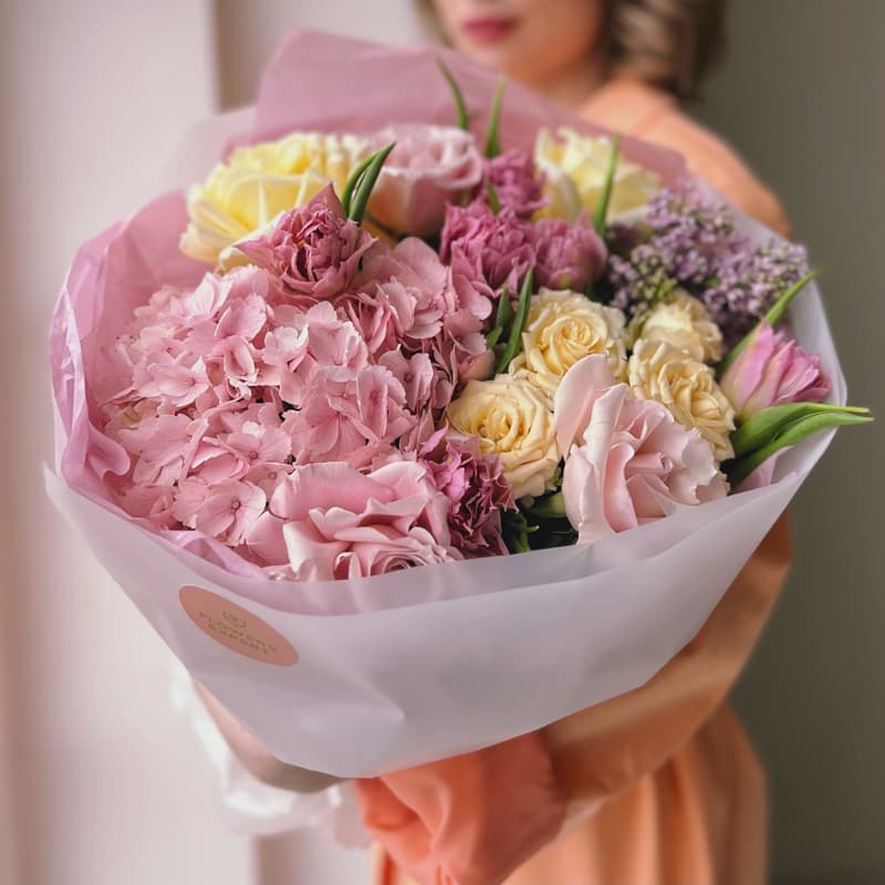 Букет "CREAMY PINK" — Фото 4