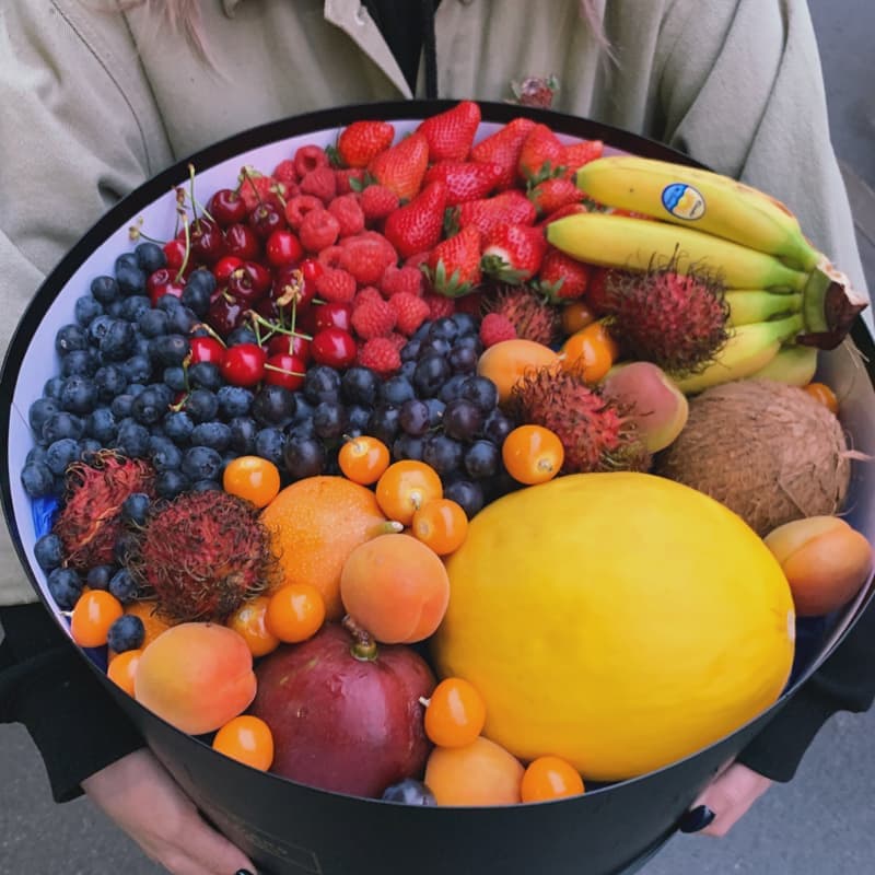 Большая коробка с фруктами и ягодами "BIG FRUITS!" — Фото 4