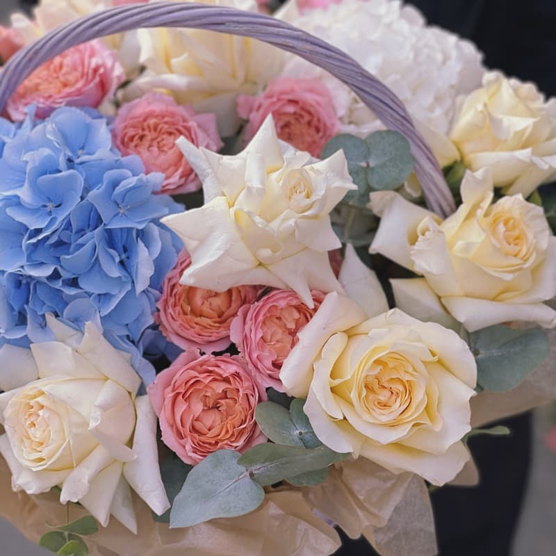Корзина "CREAMY BLUE" — Фото 3
