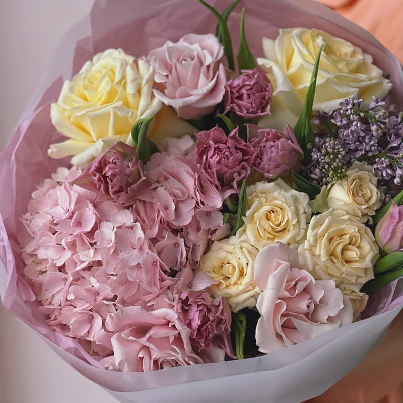 Букет "CREAMY PINK" — Фото 5