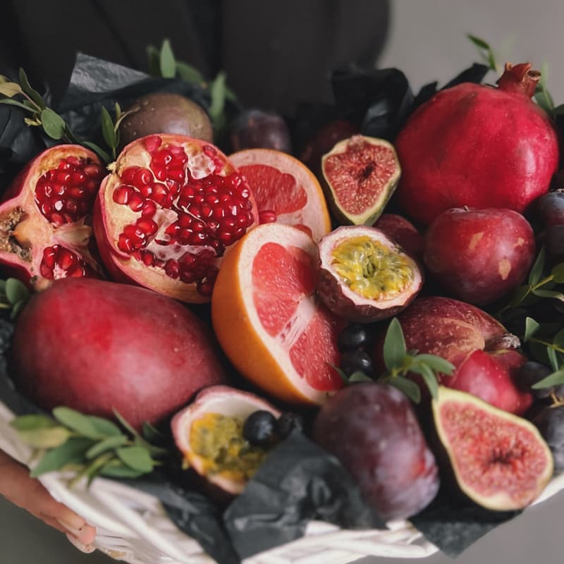Корзина с фруктами "AUTUMN FRUITS" — Фото 4