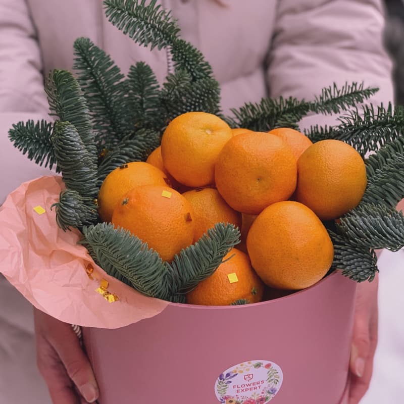 Коробочка с мандаринами "ORANGE HAPPY" — Фото 4