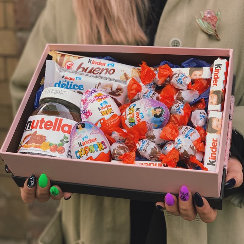 Открыть фото крупно Коробочка со сладостями "NUTELLA LOVE" — Фото 4