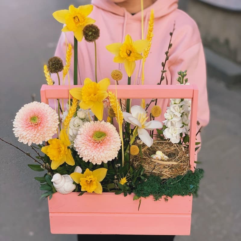 Открыть фото крупно Пасхальная композиция "HAPPY EASTER"