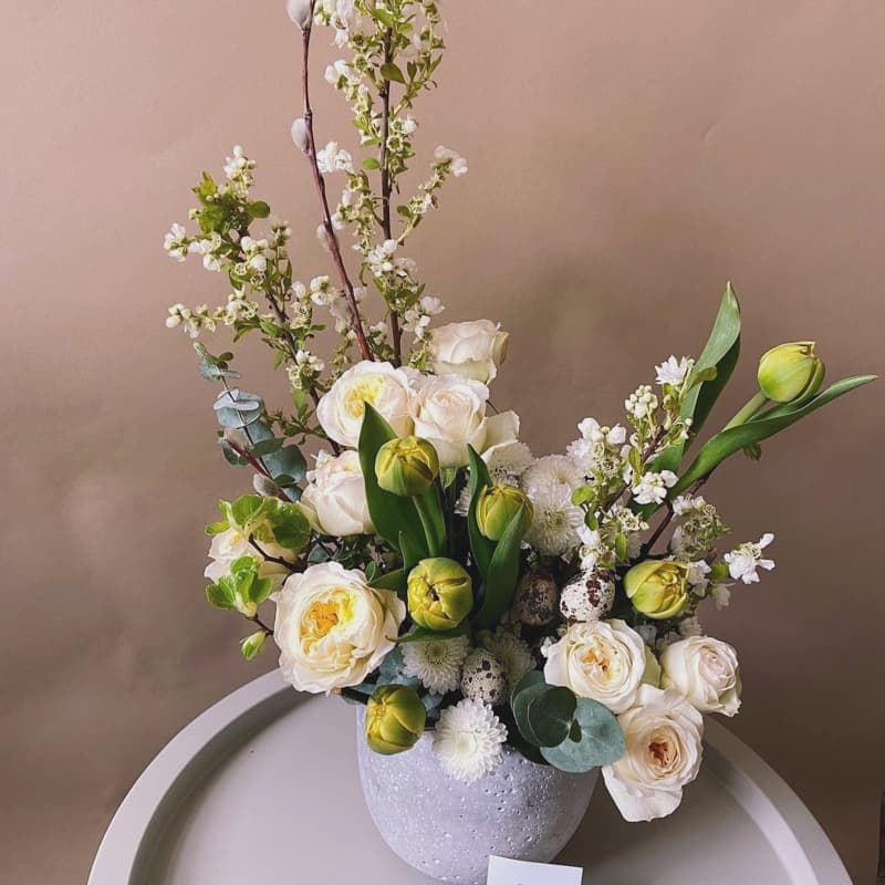 Открыть фото крупно Пасхальная композиция в кашпо "SPRING EASTER"