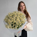 Букет из 15 ромашек "COUNTRY LOVE"