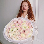  Букет из 35 ранункулюсов Клуни "HANOI"