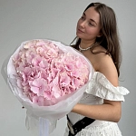 Букет из 3 гортензий "VERENA PINK"